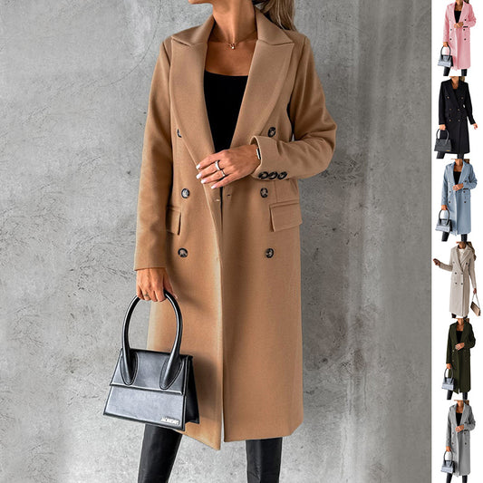 Womens Long Sleeve Winter Coat